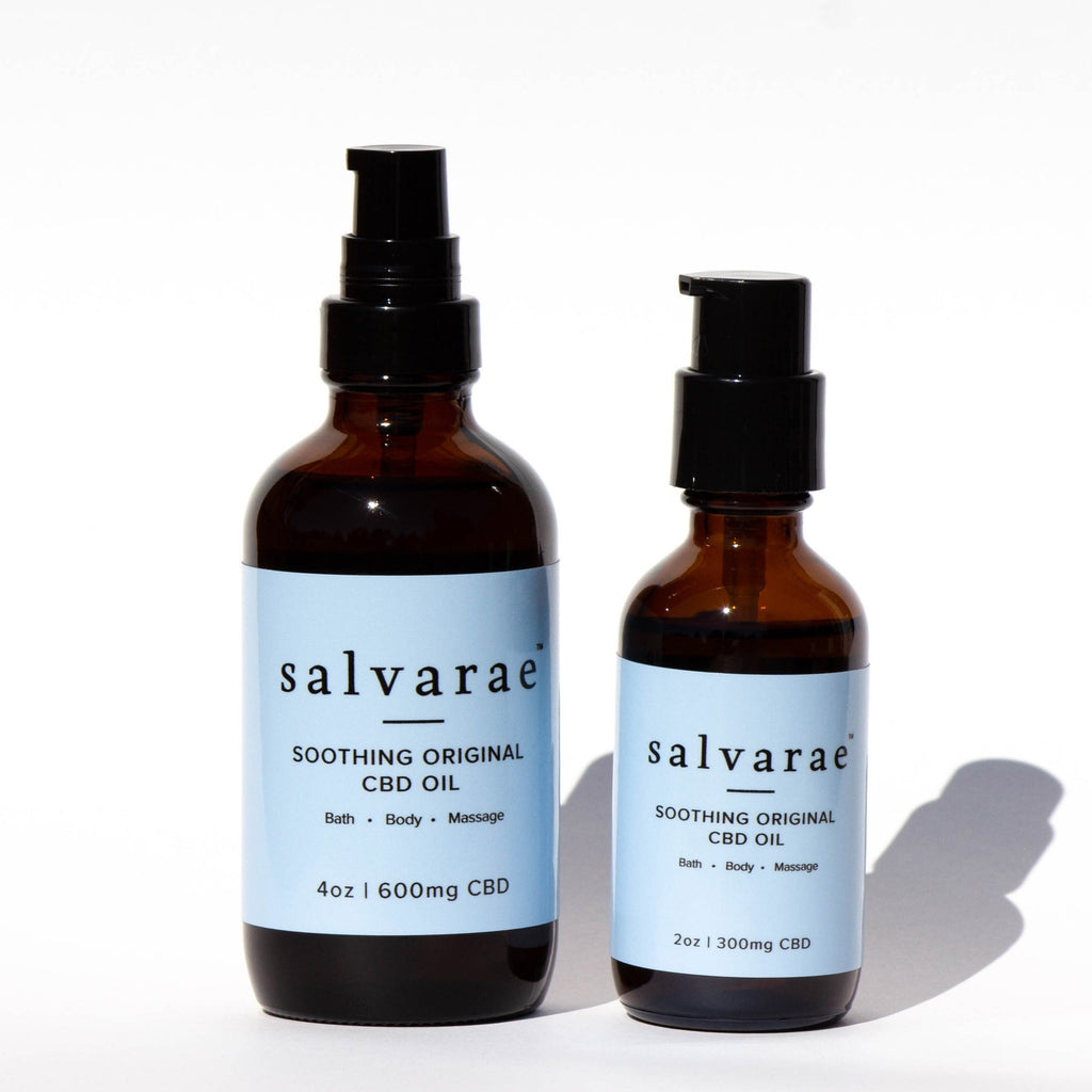 Soothing Original CBD Oil - Bath, Body, & Massage – Salvarae