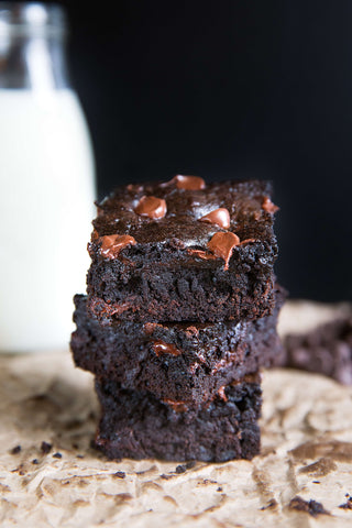 Nourishing Cacao Banana Brownies