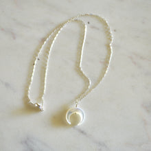 Crescent Mother Of Pearl Necklace