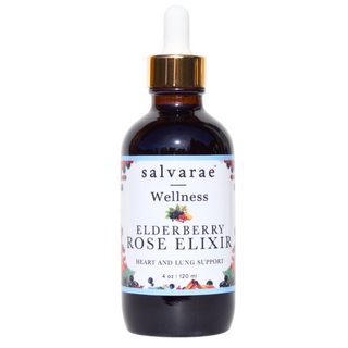 Elderberry Rose Elixir - Heart & Lung Support