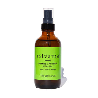 Jasmine Gardenia CBD Oil - Bath, Body, & Massage