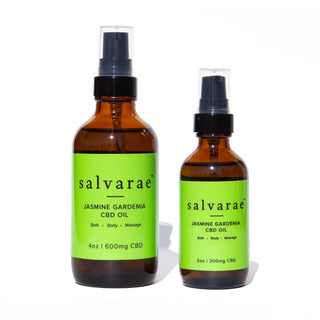 Jasmine Gardenia CBD Oil - Bath, Body, & Massage