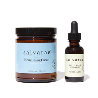 Nourishing Cacao with 1oz CBD Drops