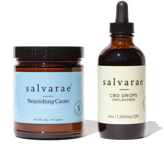 Nourishing Cacao with 4oz CBD Drops