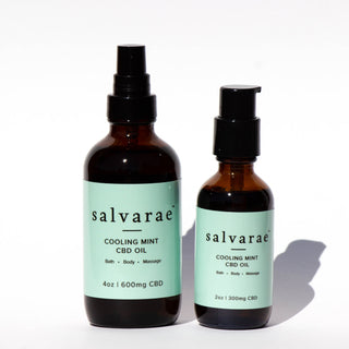 Cooling Mint CBD Oil - Bath, Body, & Massage